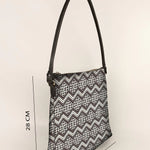 Handloom Women Shoulder Bag Stella -Brown Angeles Measurement
