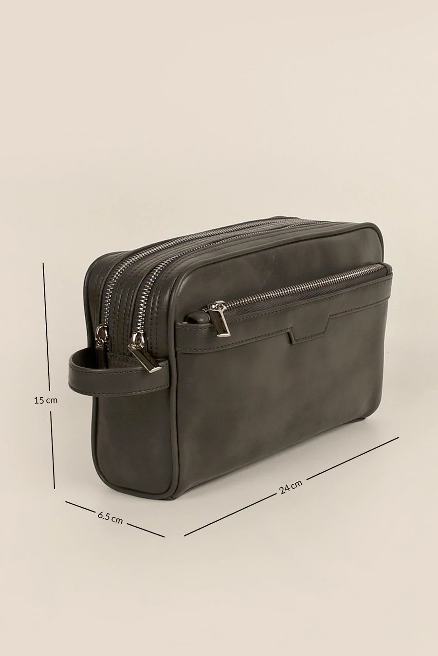 Men Vegan Travel toiletry bag anchor cad