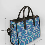 Charlotte Handloom Box Tote Bag