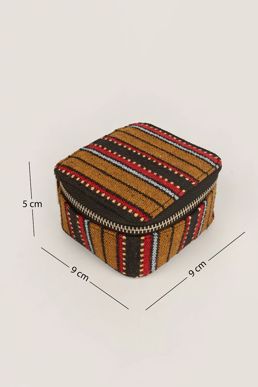 Handloom Jewellery / Watch Case Lilac Measurement