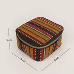 Handloom Jewellery / Watch Case Lilac Measurement
