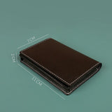 Beth Vegan Mini Wallet Black Measurement
