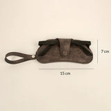 Jace Sling Sunglass Cover Vegan Espresso Measurement