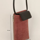 Soft Jute Grace Mobile Sling Sangria Measurement