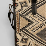 Charlotte Handloom Tote Bag For Women Ajar Beige Close