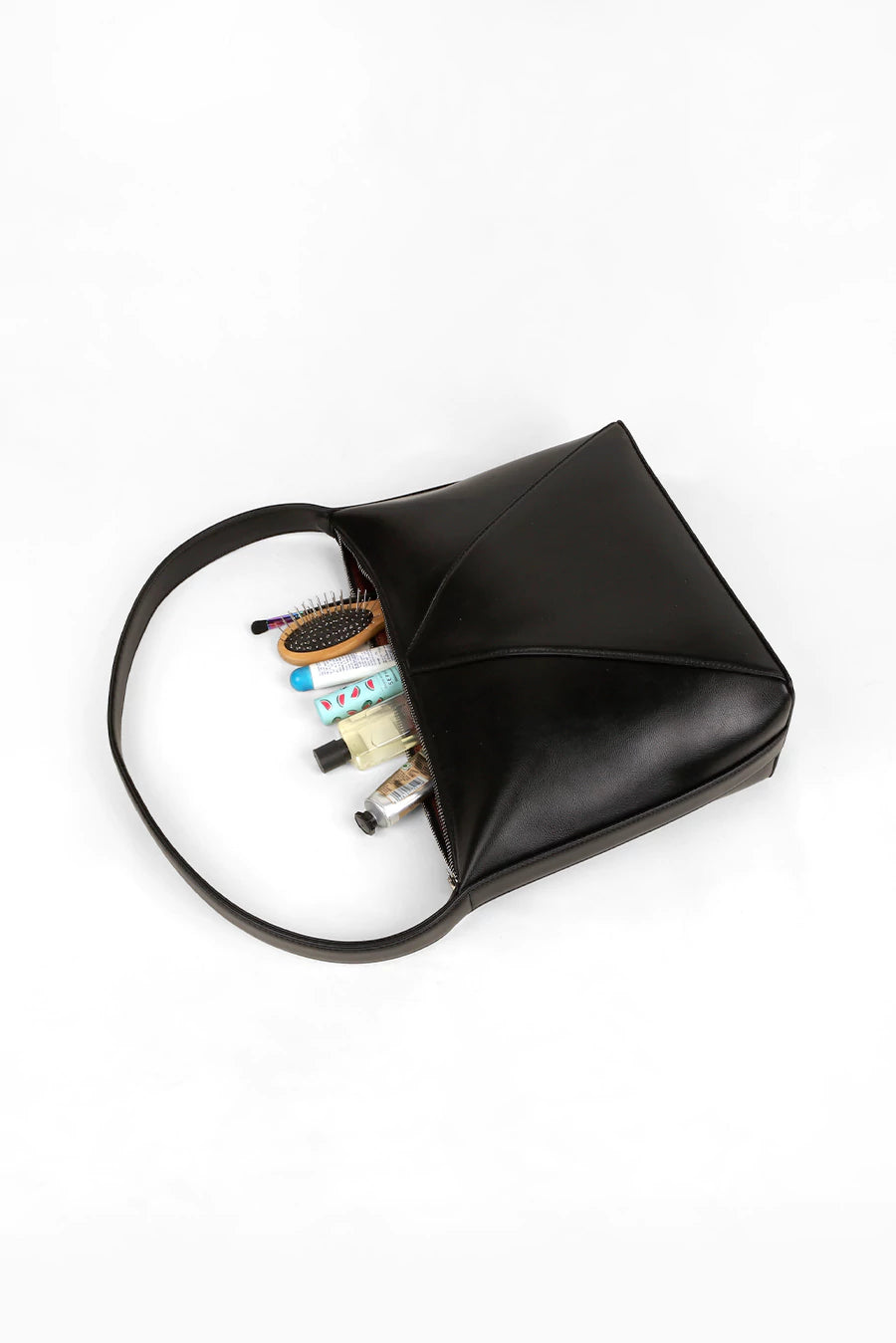 Carry your world in our Demi Cruelty Free Women Office Shoulder Bag Black Lifestyle
