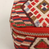 Handloom Jewellery / Watch Case Hazelnut Close