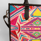 Charlotte Handloom Box Tote Bag