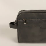 Men Vegan Travel toiletry bag anchor close