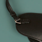 Jace Sling Sunglass Cover Vegan Vanta Black Close