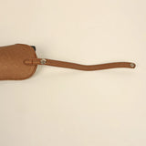 Jace Sling sunglass Cover vegan metallic dark gold close