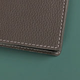 Beth Vegan Card Holder Cement Close