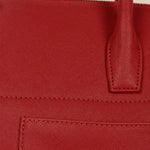 Stanley Vegan Leather Men Duffle Bag Ruby Close