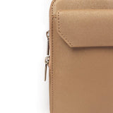 Vertical Vegan Leather Mobile Pouch