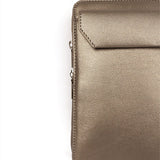 Vertical Vegan Leather Mobile Pouch