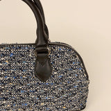 Everly Women's Handbag Handloom Horizon Blue Close