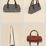 Everly Women's Handbag Handloom Horizon Blue Details