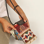 Grace Handloom Mobile Sling Burnished Brown Model 3