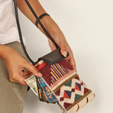 Grace Handloom Mobile Sling Burnished Brown Model 3