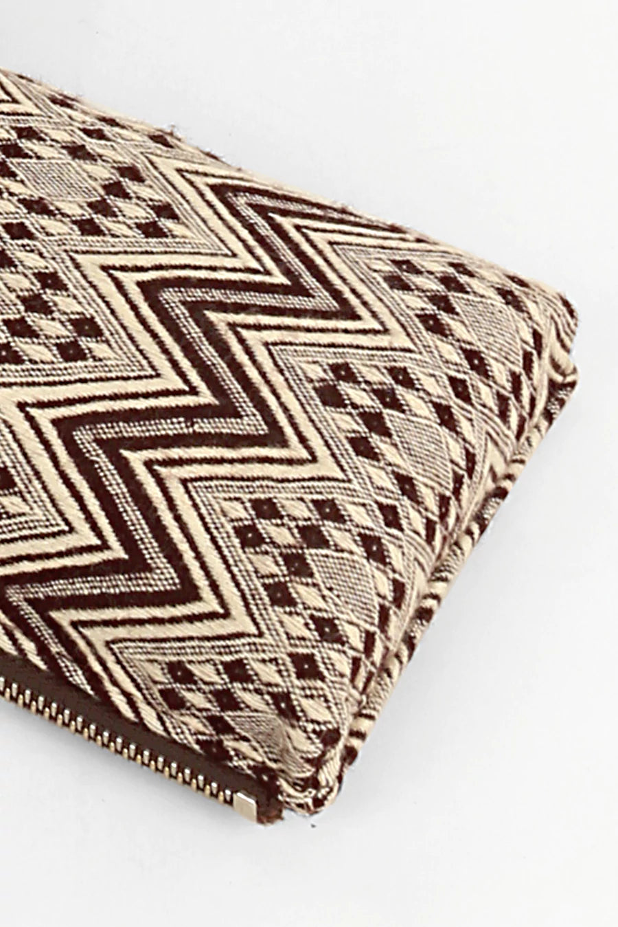 Grace Handloom Mobile Sling Brown Chevron Close