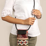Grace Handloom Mobile Sling Burnished Brown Model 1