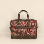 15 inch Ross Handloom Office Laptop Bag for men & women hazelnut front