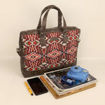 15 inch Ross Handloom Office Laptop Bag for men & women hazelnut lifestyle 1