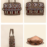15 inch Ross Handloom Office Laptop Bag for men & women iolite details