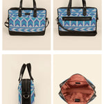 15 inch Ross Handloom Office Laptop Bag for men & women blue details