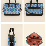 15 inch Ross Handloom Office Laptop Bag for men & women blue details