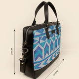 15 inch Ross Handloom Office Laptop Bag for men & women blue measurement