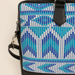 15 inch Ross Handloom Office Laptop Bag for men & women blue close