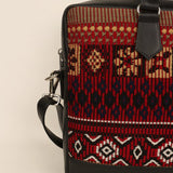 15 inch Ross Handloom Office Laptop Bag for men & women brown close