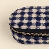 Handloom Eyewear Case Checkered Close