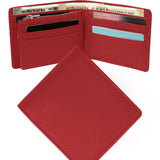 Leonardo Vegan Leather Men Bifold Wallet