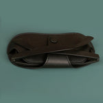 Jace Sunglass Case Vegan Leather Vanta Black Lifestyle