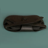 Jace Sunglass Case Vegan Leather Vanta Black Lifestyle