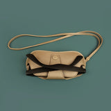 Vegan Glass cover/case with sling wood brass L1