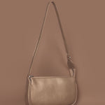 Vegan Daily Women Shoulder Bag Champagne Front