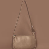 Vegan Daily Women Shoulder Bag Champagne Front