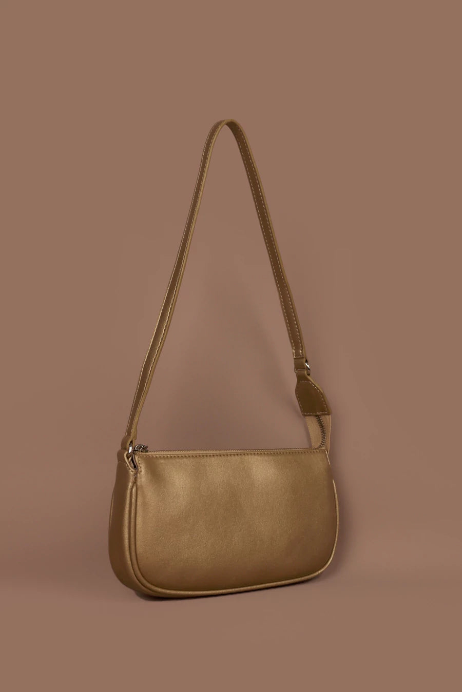 Vegan Daily Women Shoulder Bag Gilt Front