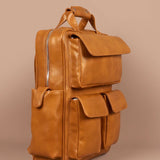 Backpack Vegan Leather Organizer Men