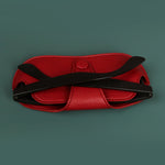 Jace Sunglass Cover Vegan Leather Flame Lifestyle