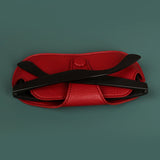 Jace Sunglass Cover Vegan Leather Flame Lifestyle
