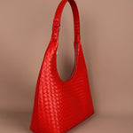 Vegan Leather Katie Small Women Shoulder Bag Cherry Tilt