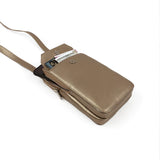 Vertical Vegan Leather Mobile Pouch