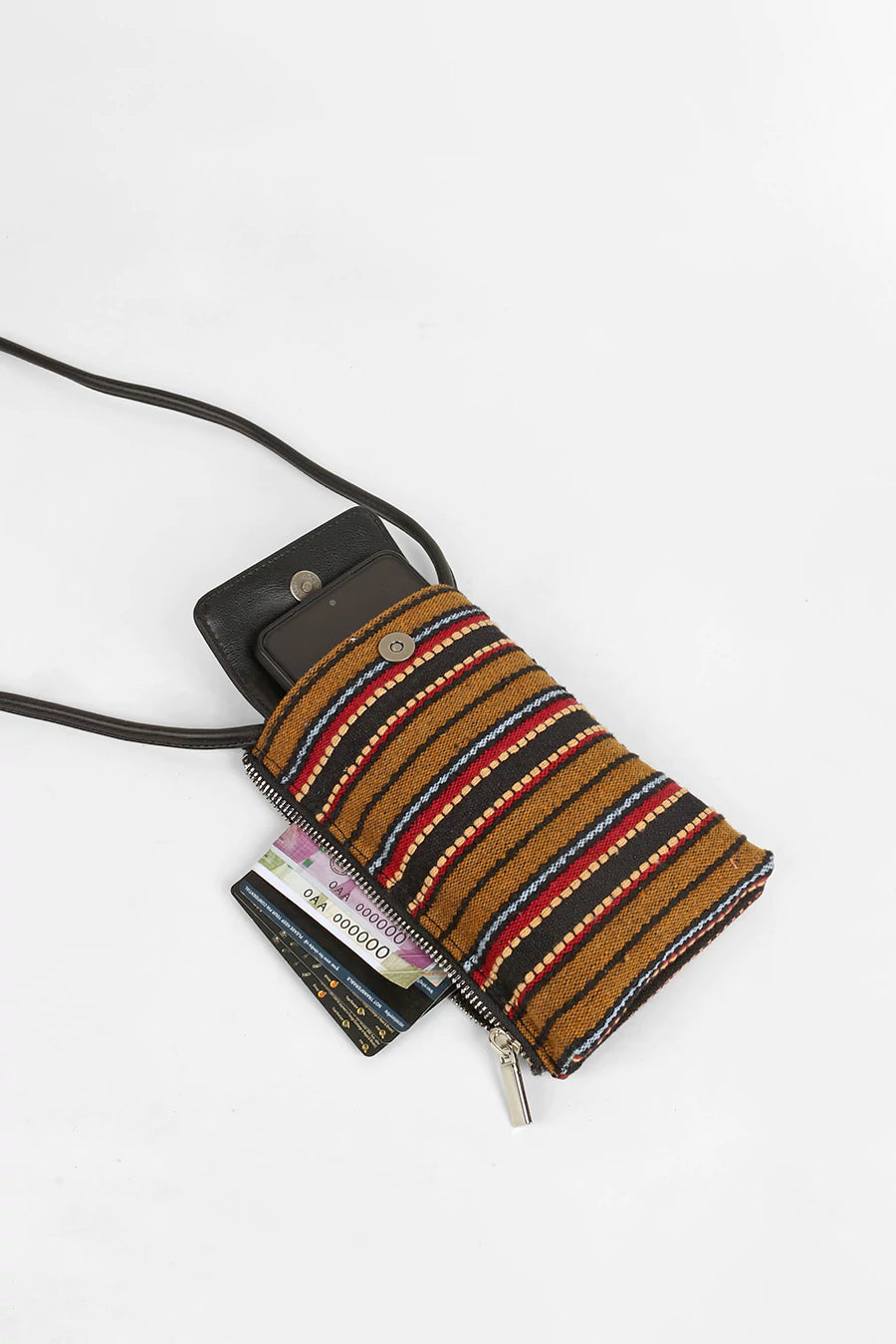Grace Handloom Mobile Sling Lilac Lifestyle