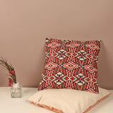 Printed Cushion Cover Checkered L1