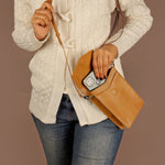 Vegan Walker Mobile Sling Bag Russet M2