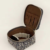 Handloom Jewellery / Watch Case Horizon Blue Lifestyle